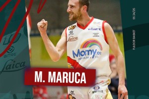 Paffoni Fulgor Basket annuncia l’arrivo di Matteo Maruca
