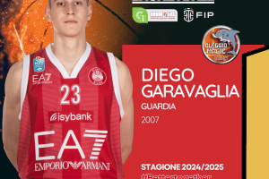 Oleggio Basketball, dall’Olimpia Milano arriva Diego Garavaglia