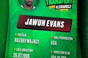 Legia Warszawa, in regia ecco Jawun Evans