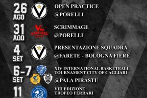 Segafredo Virtus Bologna, ufficiali gli impegni della Preseason 24/25