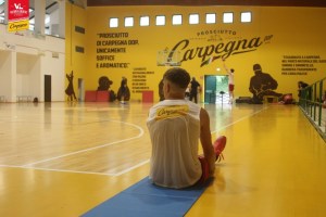 Pesaro, terza giornata di ritiro e primo allenamento per Ahmad