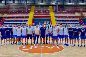 Napoli, primo allenamento al PalaBarbuto