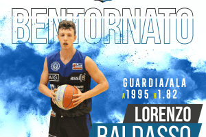 Lorenzo Baldasso è un nuovo giocatore della Benacquista Assicurazioni Latina