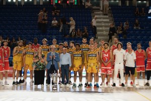VIGEVANO VINCE IL TROFEO ROTARY LOMELLINA CONTRO IL SAM MASSAGNO PER 100-73