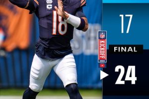 Caleb Williams soffre al debutto, ma la difesa salva i Bears