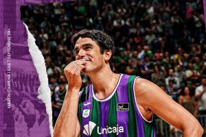 L’Unicaja demolisce il Baskonia nella notte dedicata alla bandiera Carlos Suarez