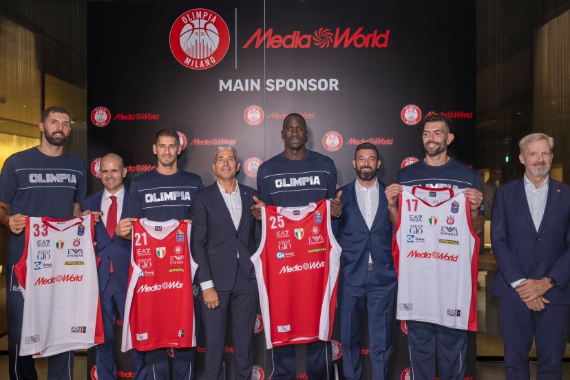 MediaWorld nuovo main sponsor dell’Olimpia in Serie A