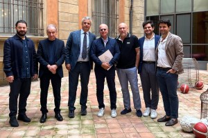 Petrucci e Gandini a casa Napoli per la mostra di Leperino