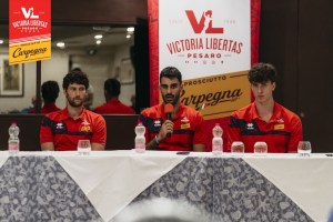 VL Pesaro, presentati Imbrò, Parrillo e Maretto