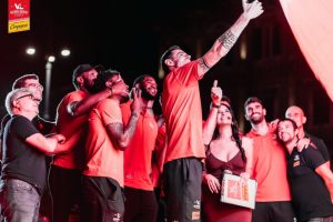 Grande passione e calore per la presentazione ufficiale della Carpegna Prosciutto Basket Pesaro