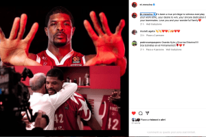 Ettore Messina saluta Kyle Hines: Un privilegio assistere ogni giorno alla tua etica del lavoro