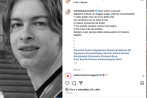 Michele Antonutti annuncia il ritiro: Sempre e per sempre dalla stessa parte mi troverai