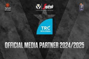 TRC Media Partner della Virtus Bologna anche per la stagione 24/25