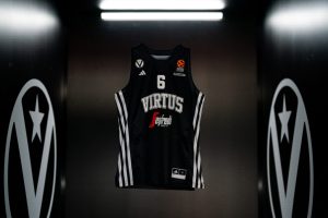 Adidas e Virtus Bologna presentano i kit 2024/2025 di Eurolega: protagonisti il bianco e il nero