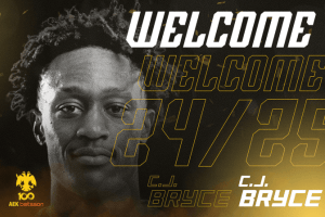 Aek Atene, ingaggiato C.J. Bryce