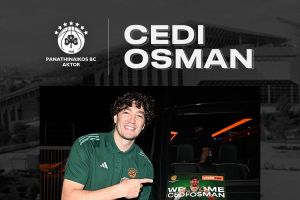 Cedi Osman introduces himself at Panathinaikos: “I’m in the best team in Europe”