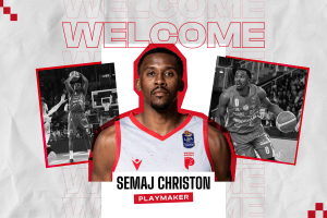 Estra Pistoia Basket 2000 annuncia la firma del playmaker Semaj Christon