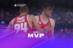 EuroLeague Round 3 MVP: Sasha Vezenkov, Olympiacos