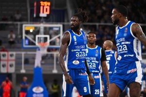 Germani Brescia, contro Sassari miglior prova stagionale per Ndour e Burnell (18 punti a testa)