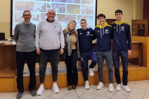Coach Boniciolli incontra gli studenti dell’IIS Plana: “Cercare e riconoscere il proprio percorso”
