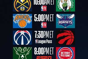 NBA Preseason, il programma di oggi