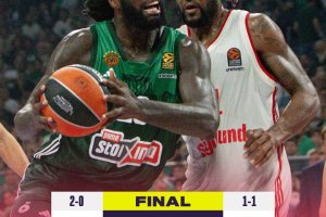22 di Lessort, il Panathinaikos prevale con autorità sul Bayern Monaco