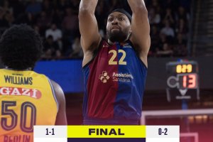 Il Barcellona domina l’Alba, 18 di Brizuela