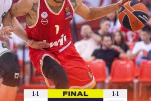 Doppia doppia di Vezenkov, l’Olympiacos batte lo Zalgiris