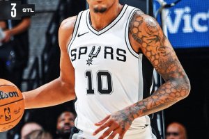 20 di Sochan e Johnson, gli Spurs superano i Jazz