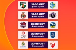 EuroLeague Round#5 | Le gare di oggi