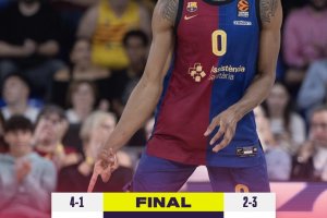 EuroLeague Round 5: Barcelona suffers long but wins against ASVEL Villeurbanne in the last minutes