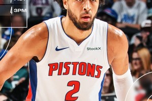 Cadono i Philadelphia 76ers: vittoria dei Detroit Pistons
