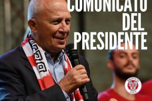 Crisi di risultati per la Benedetto XIV Cento, la nota del presidente
