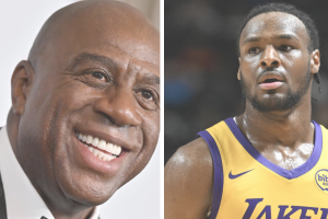 Magic Johnson carico su Bronny James. Sentite che paragoni
