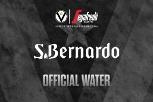Acqua S.Bernardo “Official Water” partner della Virtus Bologna fino al 2026