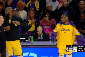 LeBron and Bronny James Make NBA History Together