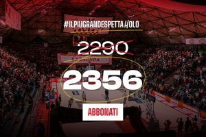Estra Pistoia Basket 2000: la campagna abbonamenti si chiude a quota 2536