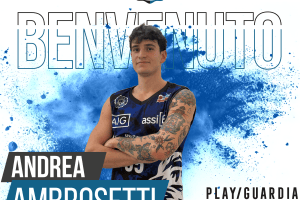 Benacquista Assicurazioni Latina Basket annuncia l’arrivo di Andrea Ambrosetti