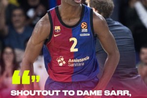 Barcellona, Dame Sarr raccoglie elogi per il suo impatto contro l’Asvel