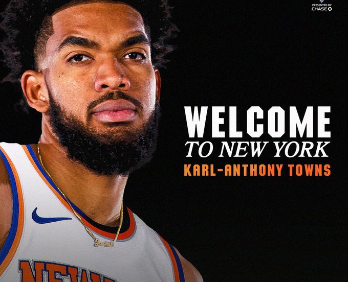 Karl-Anthony Towns knicks