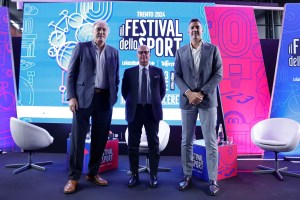 Il Presidente LBA Umberto Gandini al Festival dello Sport nel talk “Il Basket che ci Lega”
