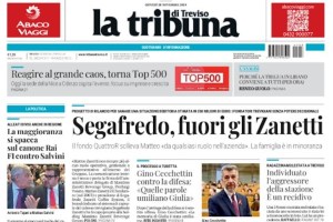 La Tribuna: Segafredo, fuori gli Zanetti