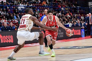 Olimpia Milano: niente Bolmaro contro il Panathinaikos