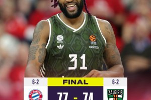 Non riesce la rimonta allo Zalgiris Kaunas: vince il Bayern Monaco