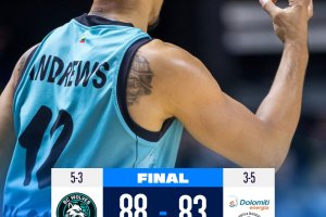 Aquila Trento fought to the end but it was the Wolves Vilnius who had the last laugh