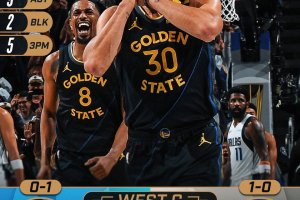 Stephen Curry ruba la scena al ritorno di Klay: i Warriors battono i Mavs