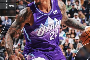 Collins dice 28, i Jazz battono i Mavs