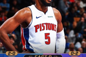 I Toronto Raptors crollano nel finale, vincono i Detroit Pistons