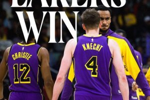 Anthony Davis e il rookie Dalton Knecht guidano i Lakers alla vittoria sul campo dei Pelicans