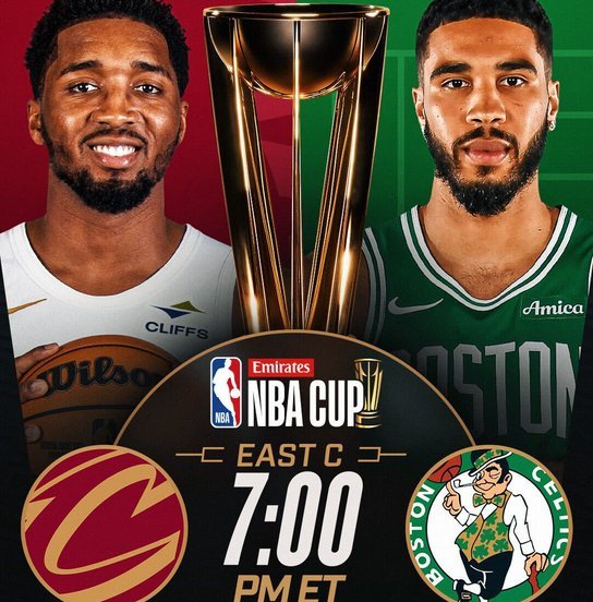 celtics cavs NBA cup